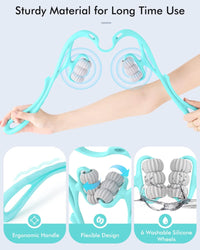 Six-wheel Neck Massager
