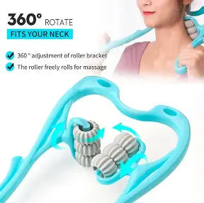 Six-wheel Neck Massager