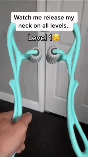 Six-wheel Neck Massager