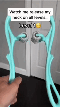 Six-wheel Neck Massager